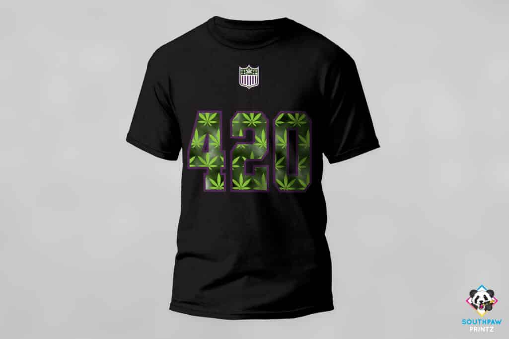 420 Football Jersey T-Shirt