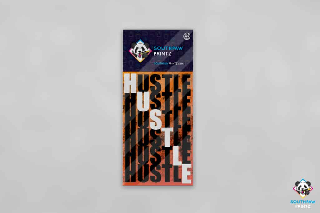 Hustle x6 Sticker