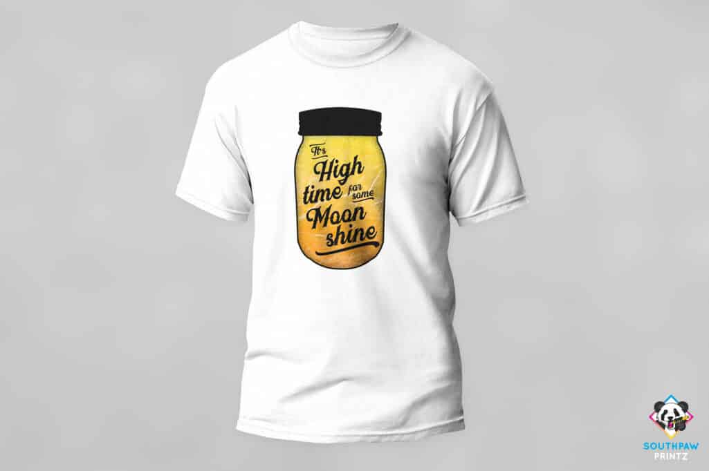 It's High Time For Some Moonshine T-Shirt - Image 2