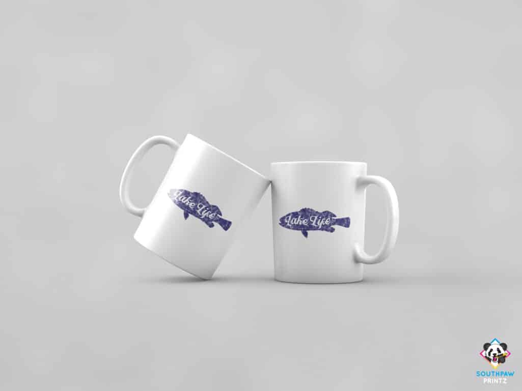 Lake Life Fish Mug