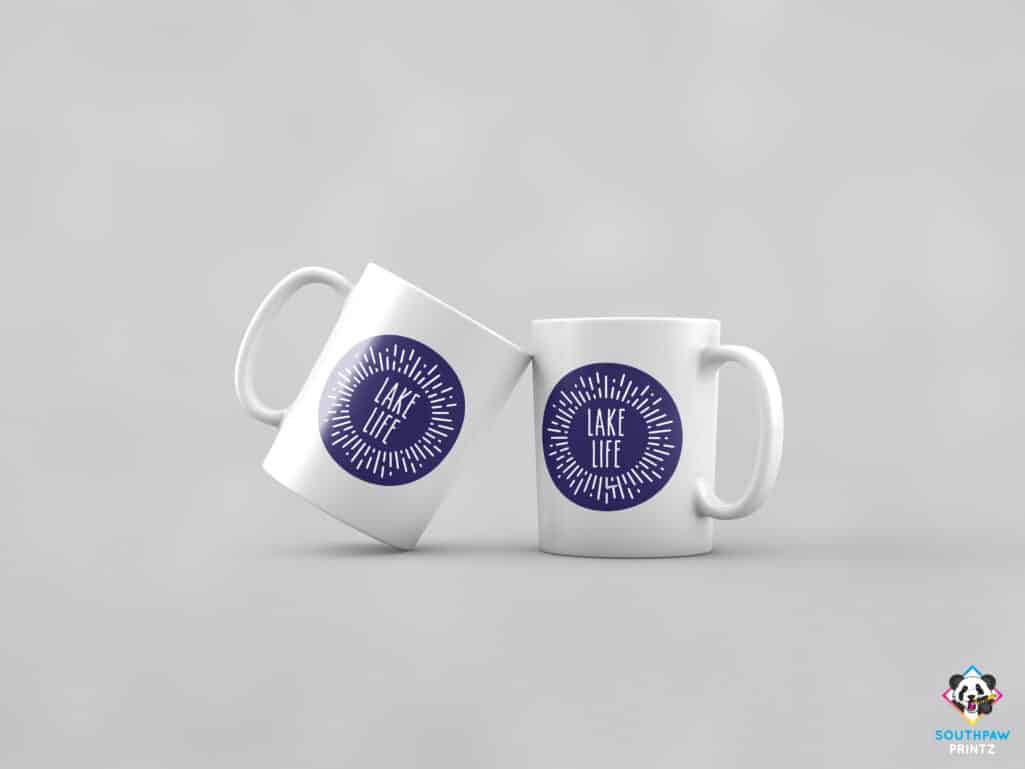 Lake Life Sunburst Mug