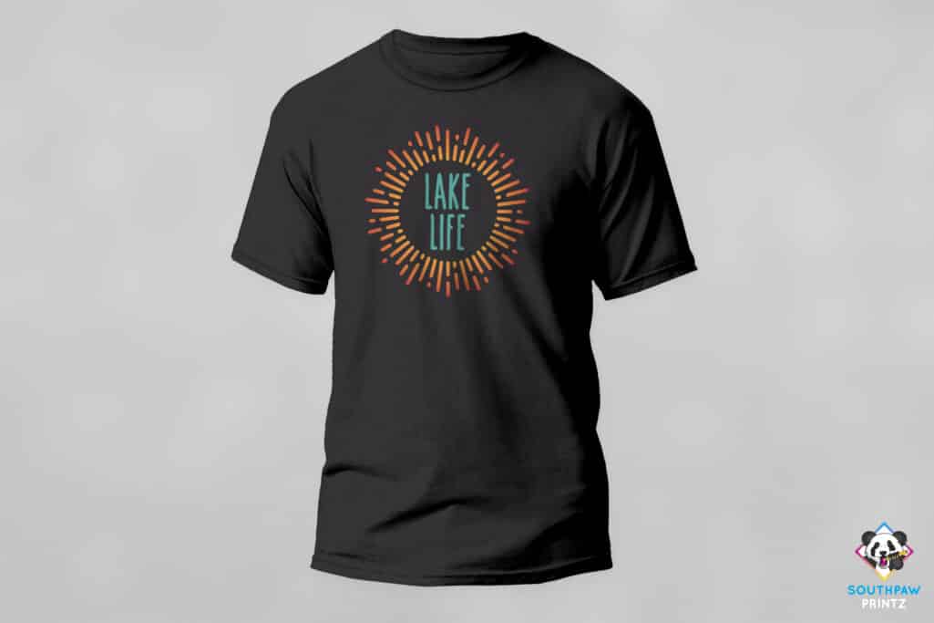 Lake Life Sunburst T-Shirt