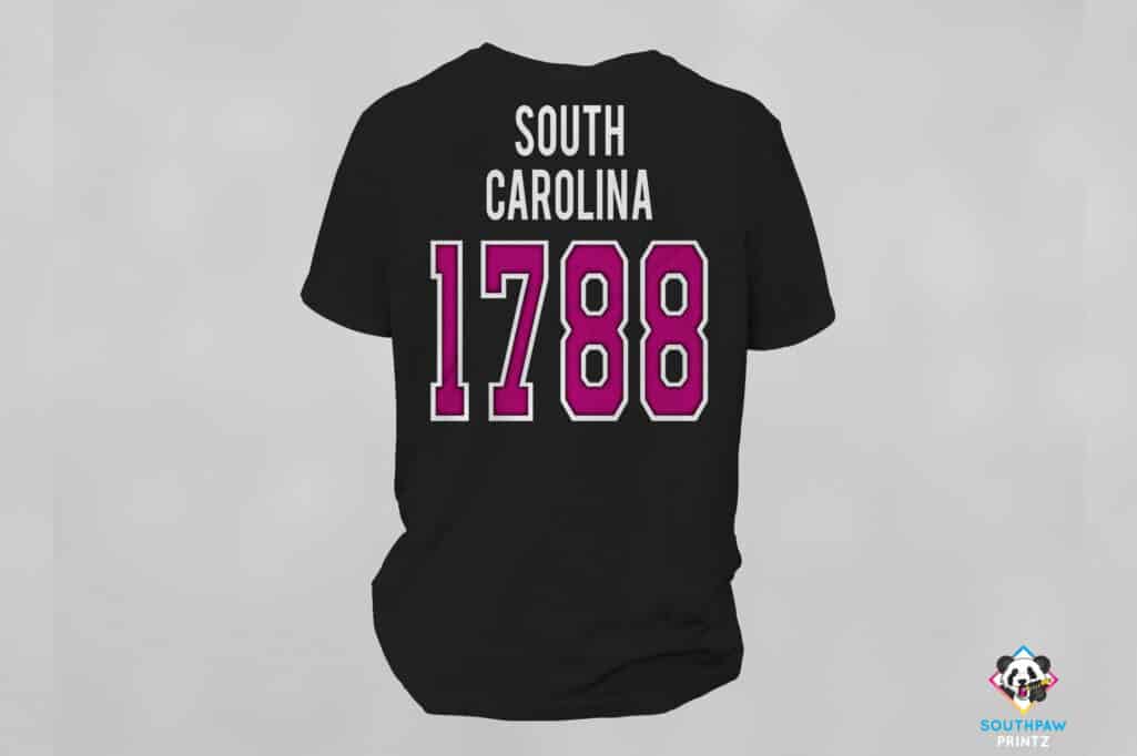 SC Football Jersey T-Shirt (Pink) - Image 2