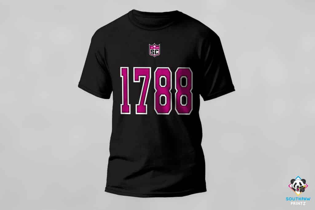 SC Football Jersey T-Shirt (Pink)
