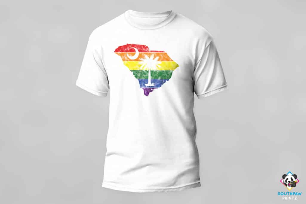 SC Pride Flag T-Shirt - Image 2
