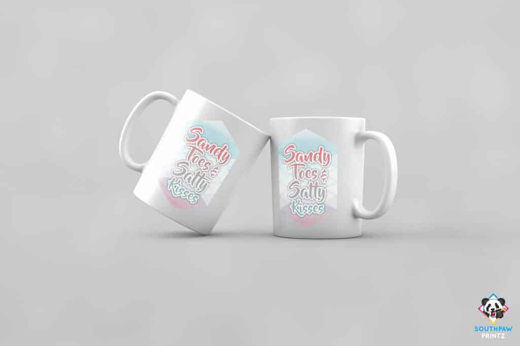 Sandy Toes & Salty Kisses Mug
