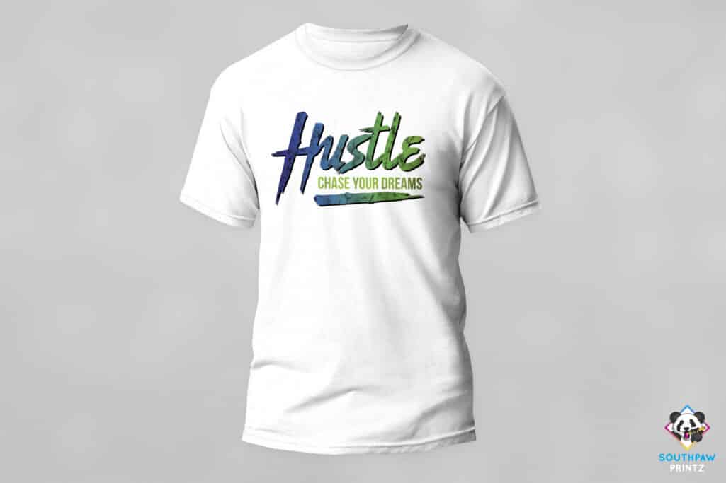 Hustle Chase Your Dreams T-Shirt - Image 2