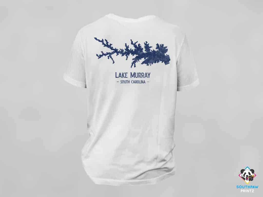 Lake Murray Oar Cross T-Shirt - Image 2