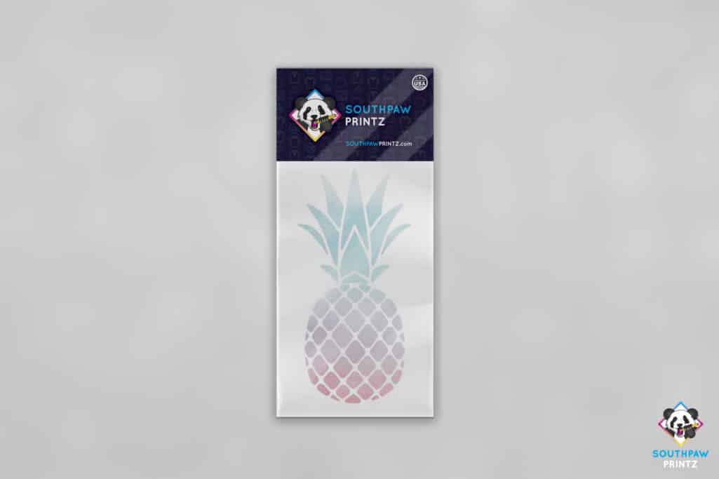 Pineapple Watercolor Sticker