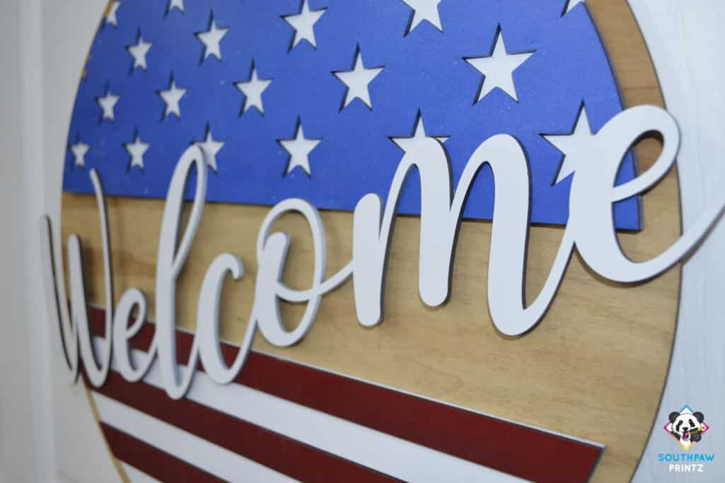 Stars & Stripes Welcome - Layered - Image 2