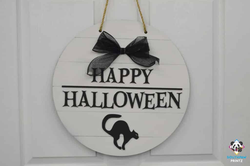Happy Halloween Cat - Layered